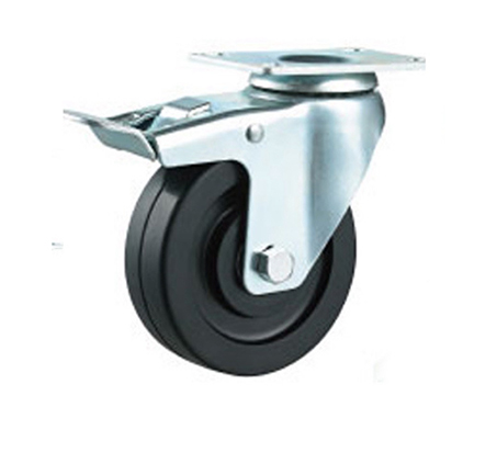Rubber Middle Duty Caster